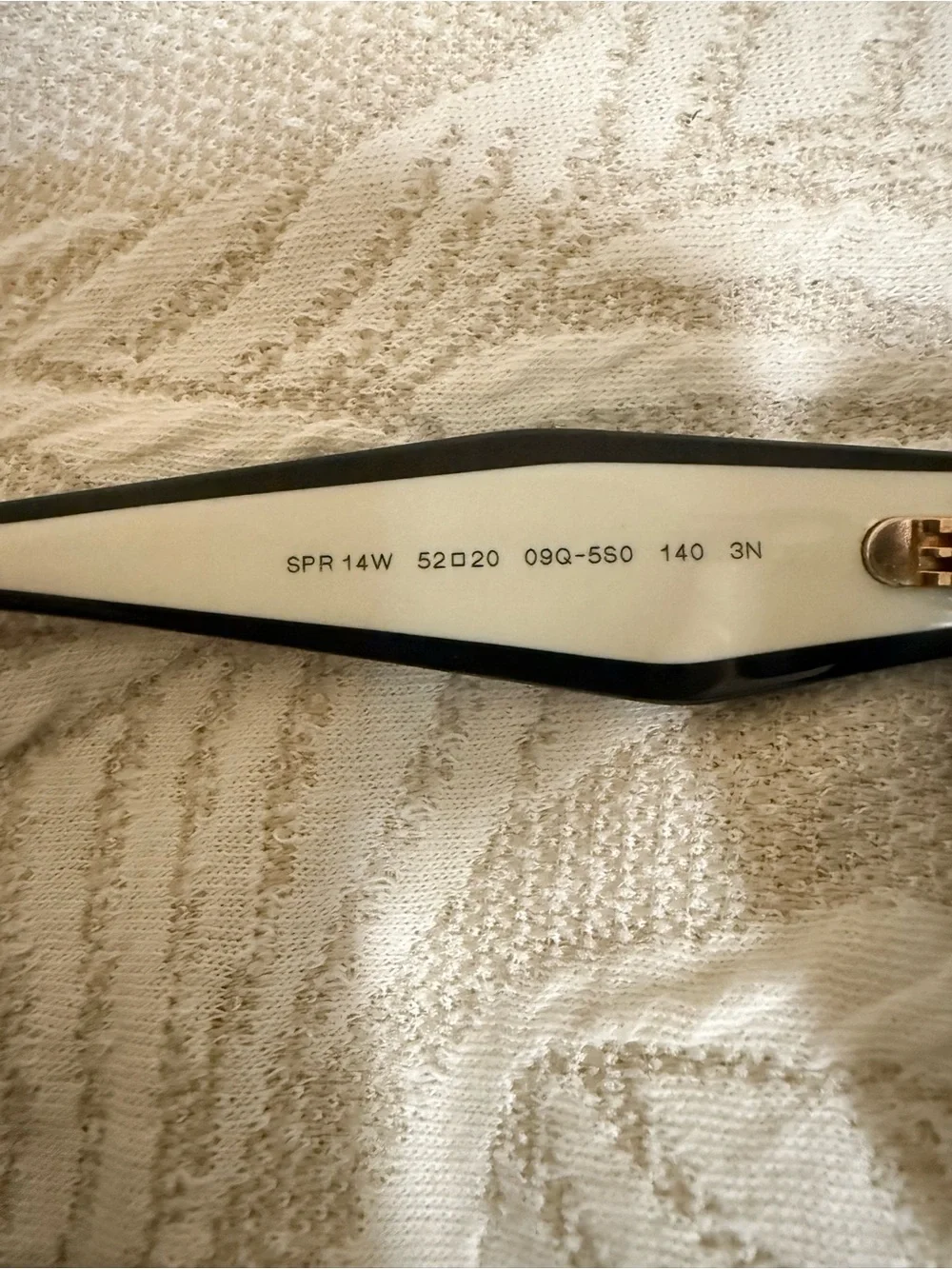 Prada Black Cat-Eye Sunglasses PR 14WS